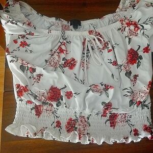 I am selling a very colorful song shirt for lounging